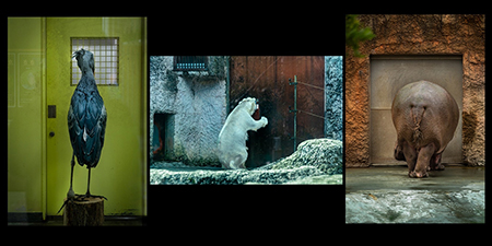 終業５分前（３枚組）<br>河野　悟子